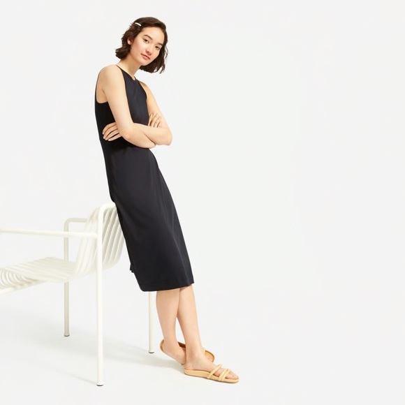 Everlane The Luxe Cotton Midi Tank Dress - Picture 4 of 8